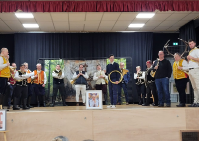 st hubert repas 1 Les amis de Nicolas Association de trompe de chasse messe saint hubert