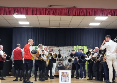 st hubert repas 2 Les amis de Nicolas Association de trompe de chasse messe saint hubert