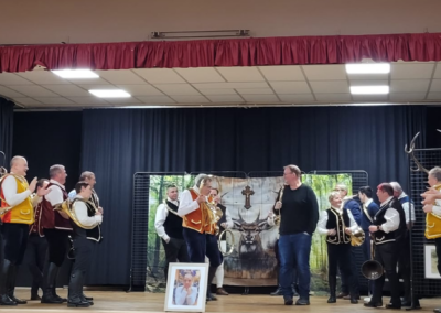 st hubert repas 3 Les amis de Nicolas Association de trompe de chasse messe saint hubert