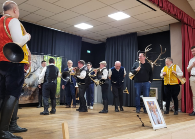 st hubert repas 4 Les amis de Nicolas Association de trompe de chasse messe saint hubert